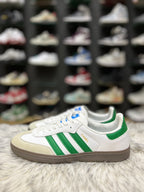 Adidas Samba White Green Gum