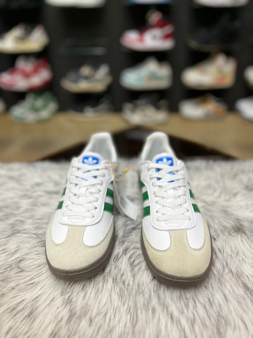 Adidas Samba White Green Gum