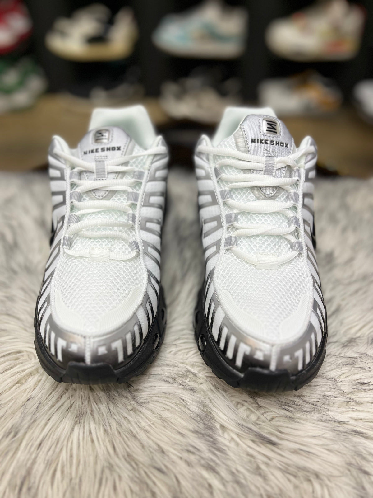 grey, black, Nike Air Max Tailwind IV sneakers