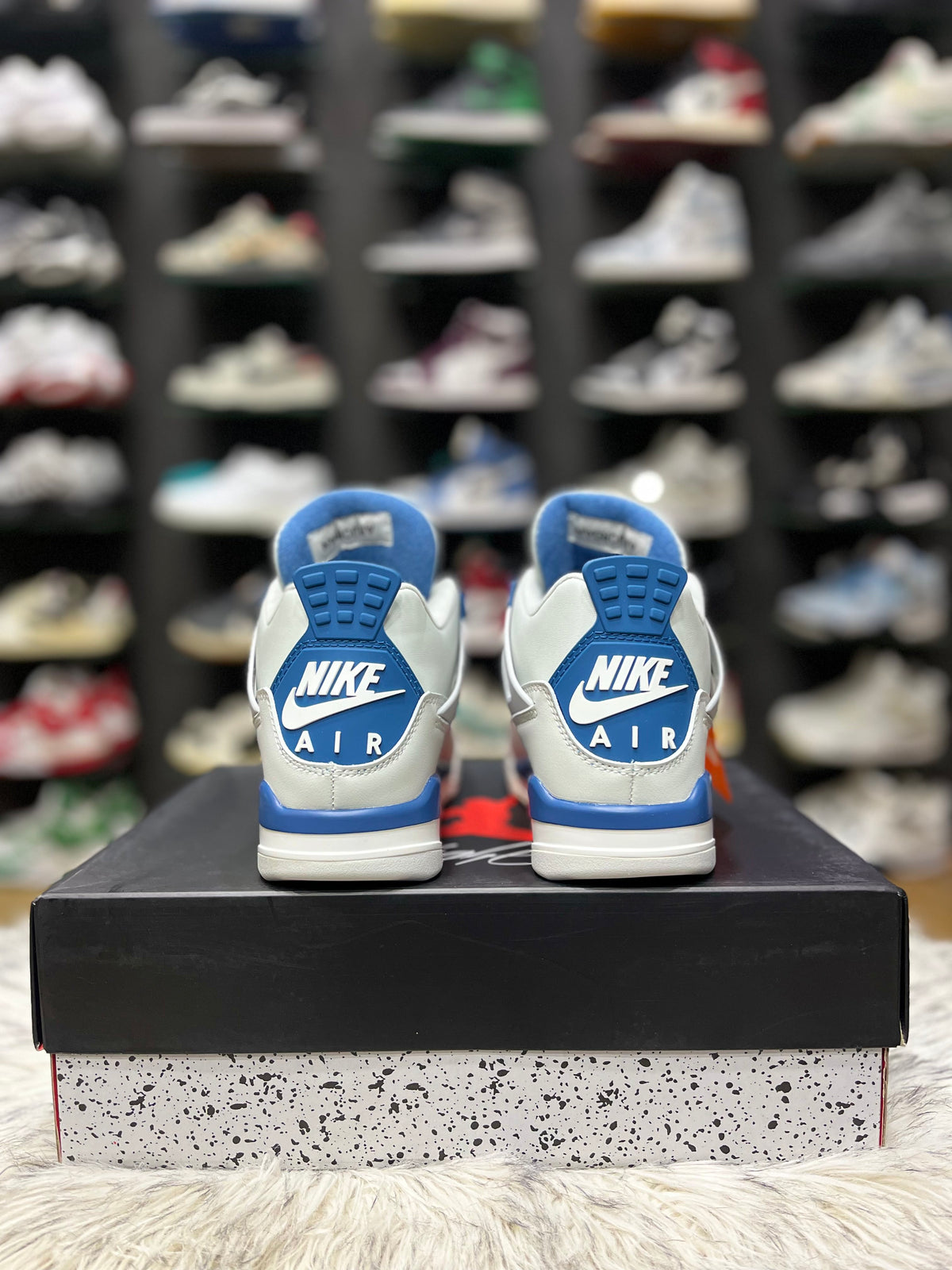 Air Jordan 4 Retro 'Military Blue'