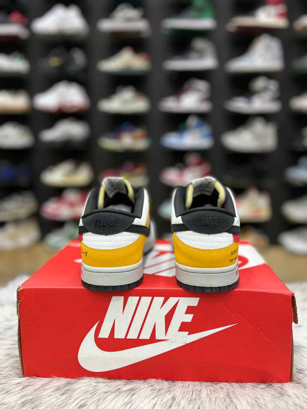 Nike Dunk low-top sneaker inspired by the Liberty Walk (LBWK