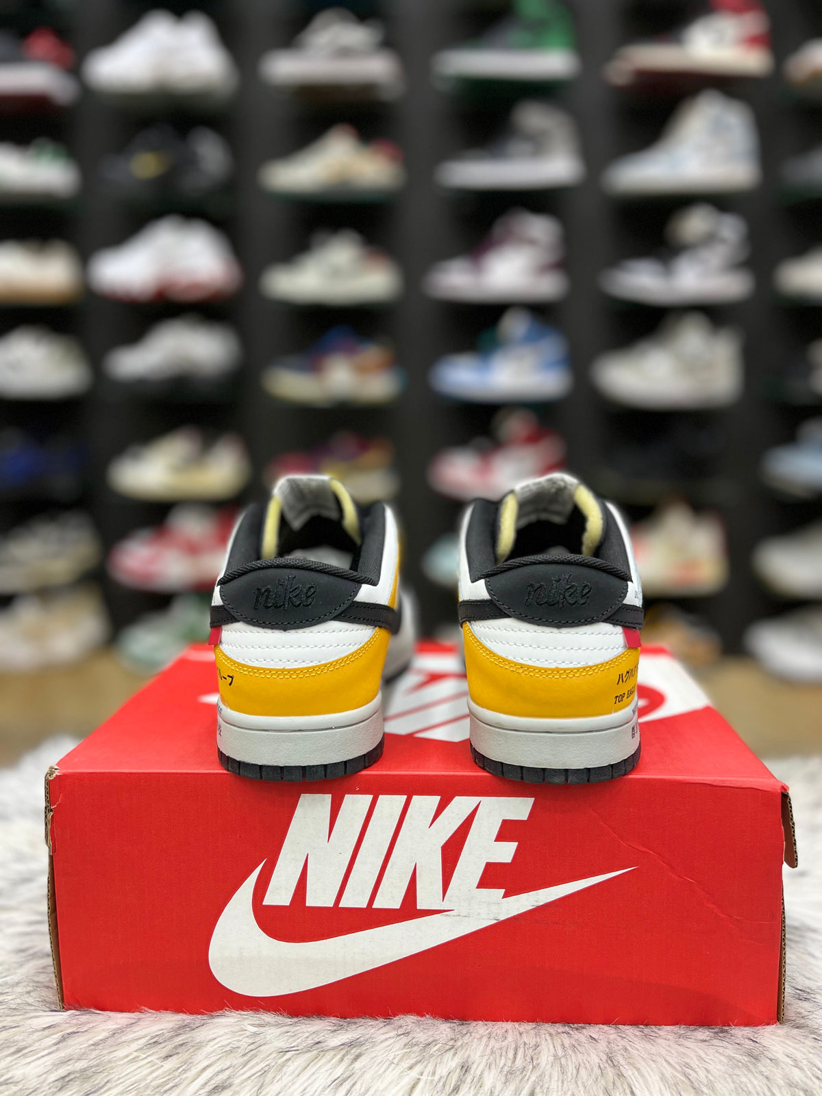 Nike Dunk low-top sneaker inspired by the Liberty Walk (LBWK