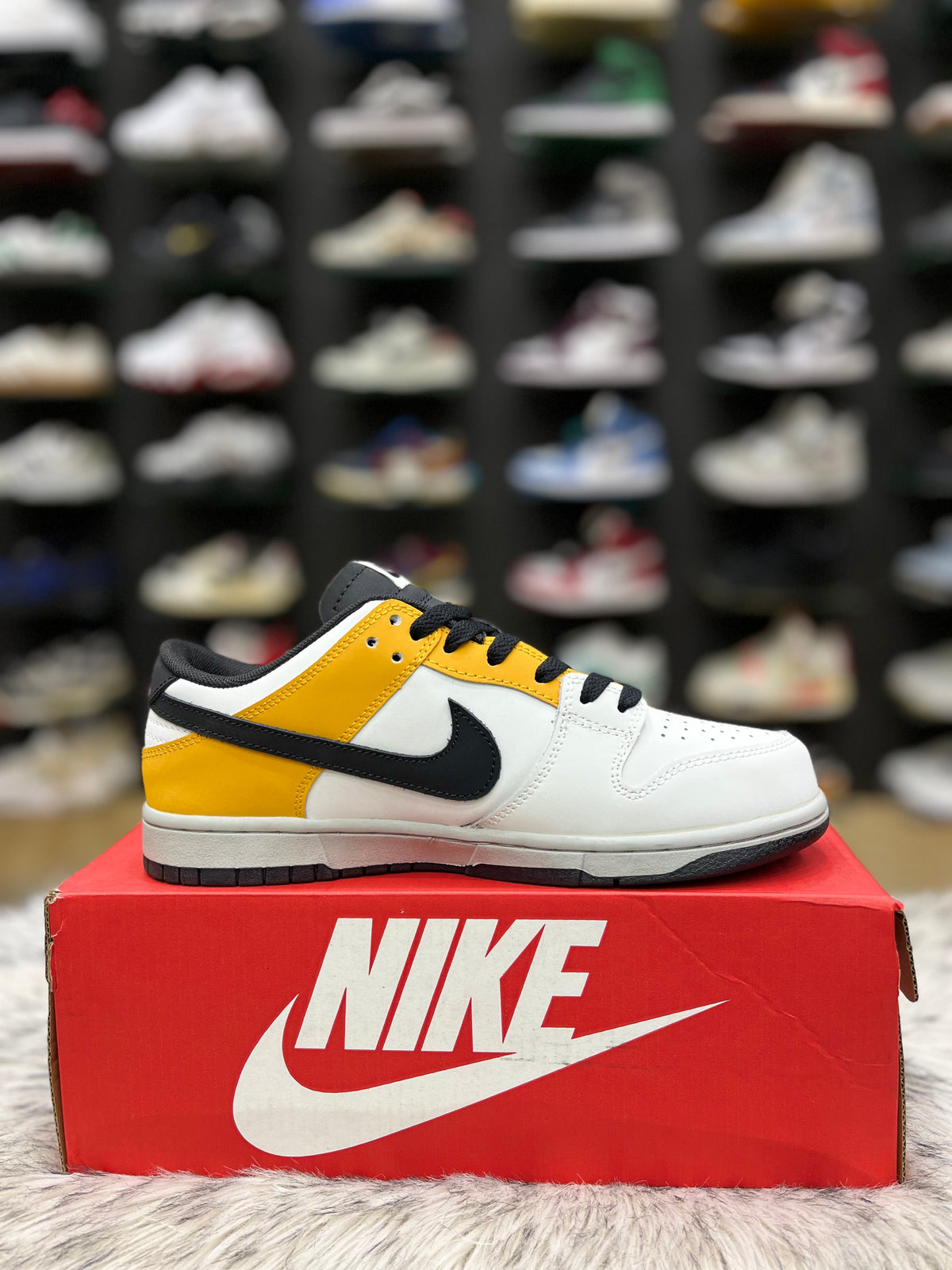 Nike Dunk low-top sneaker inspired by the Liberty Walk (LBWK