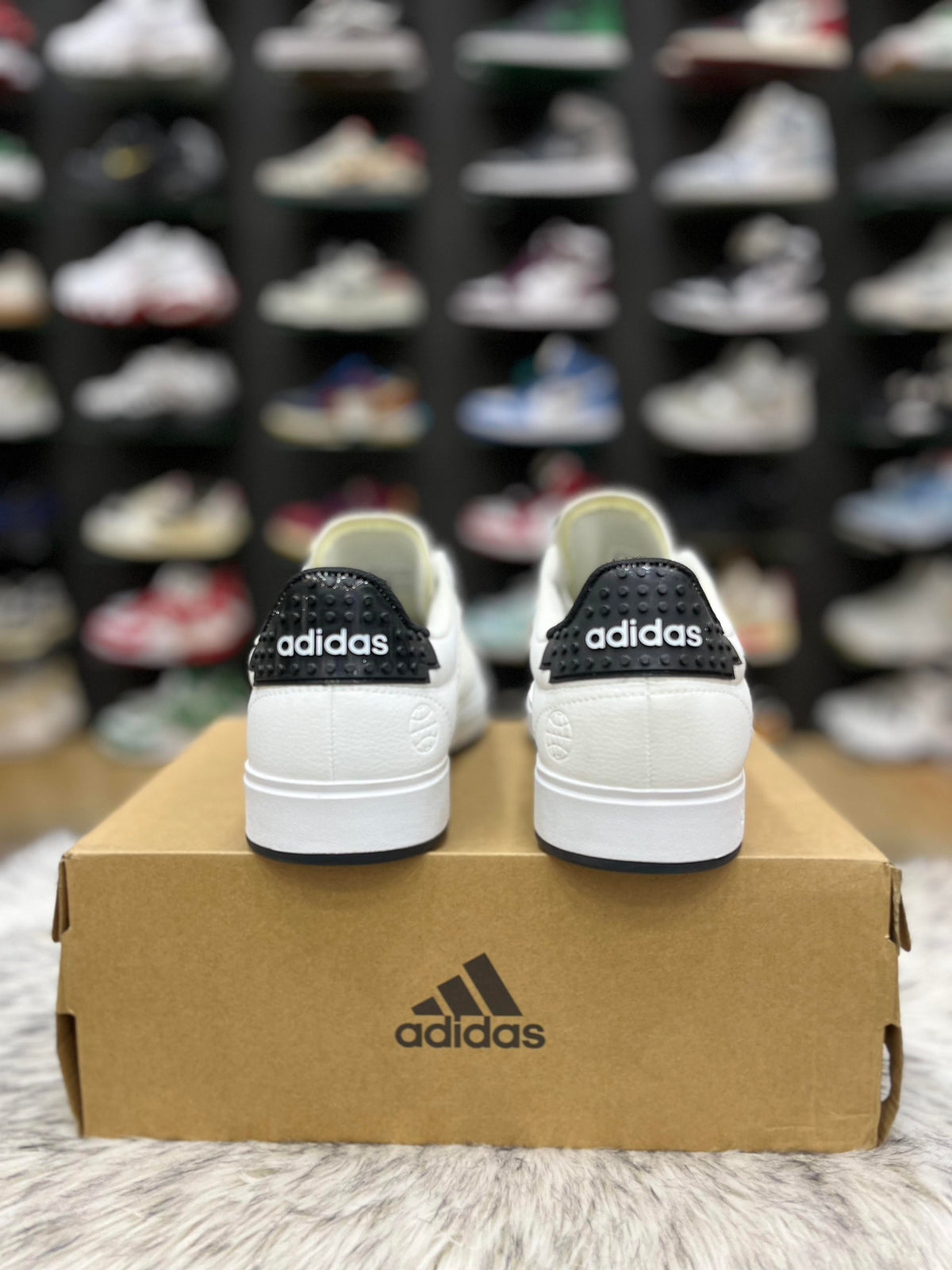 Black Adidas x Lego Grand Court sneakers