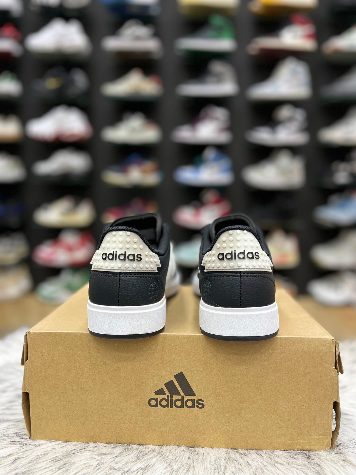 Adidas grand court sneakers-black with lego inspired