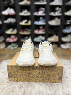 Nike ZoomX Ultrafly Trail running shoe in a white and blue