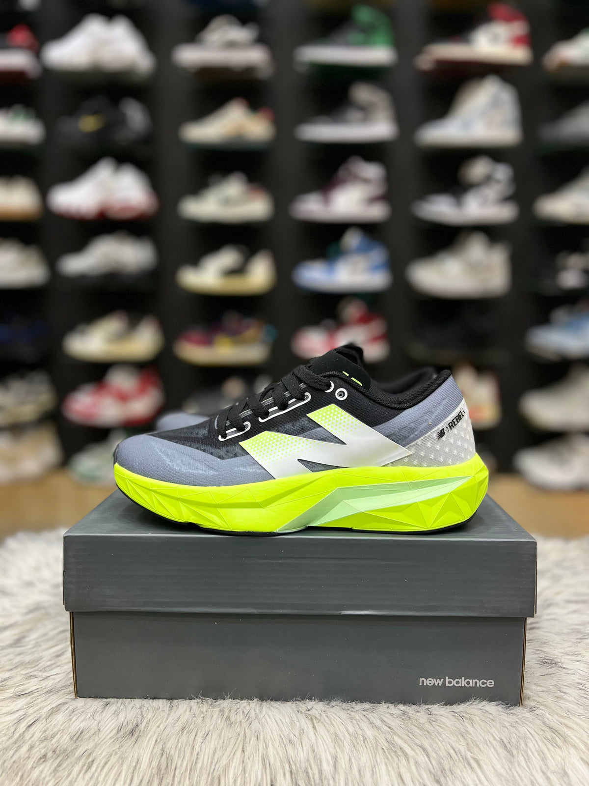 New Balance FuelCell Rebel v4 athletic running shoes