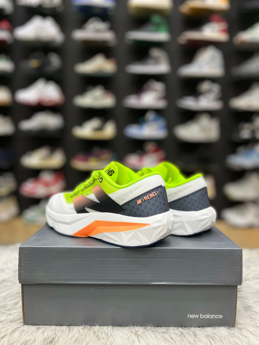 New Balance FuelCell Rebel v4 athletic running shoes